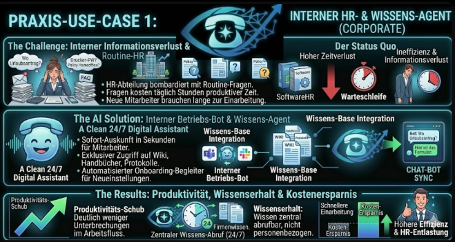 Praxis-Use-Case 1: Interner HR- & Wissens-Agent