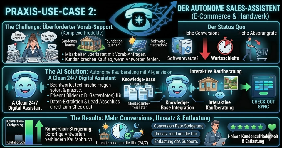 Praxis-Use-Case 2: Der autonome Sales-Assistent